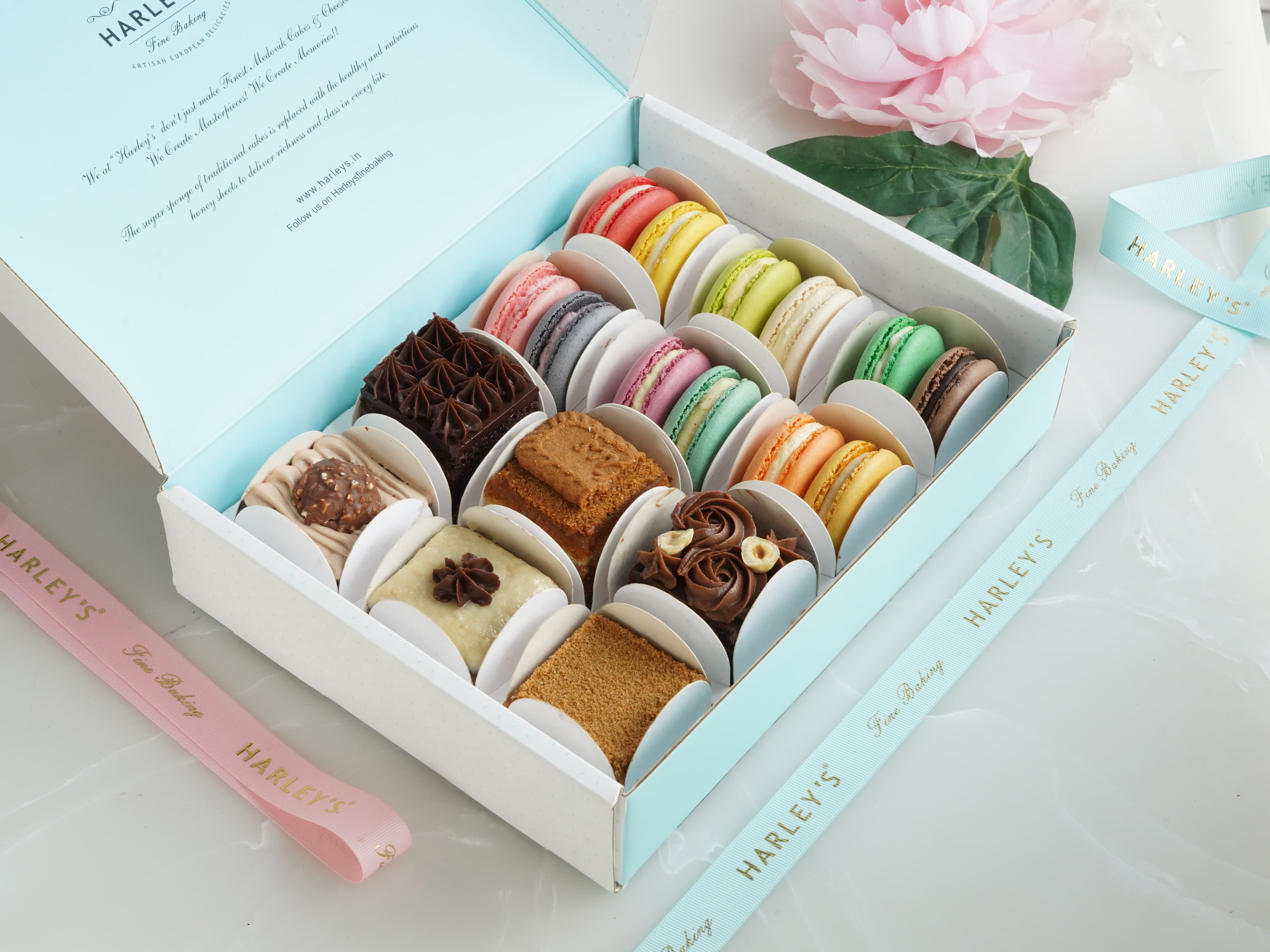 Bakery background header items
